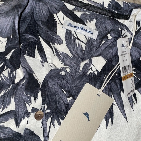 New Blue Note Tommy Bahama Harbor Hibiscus camp - Picture 4 of 7